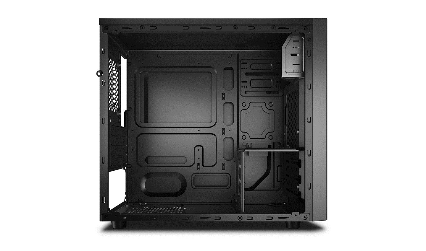 Kućište DEEPCOOL Matrexx 30 SI (mini tower, micro ATX, Mini-ITX, crna boja)-6