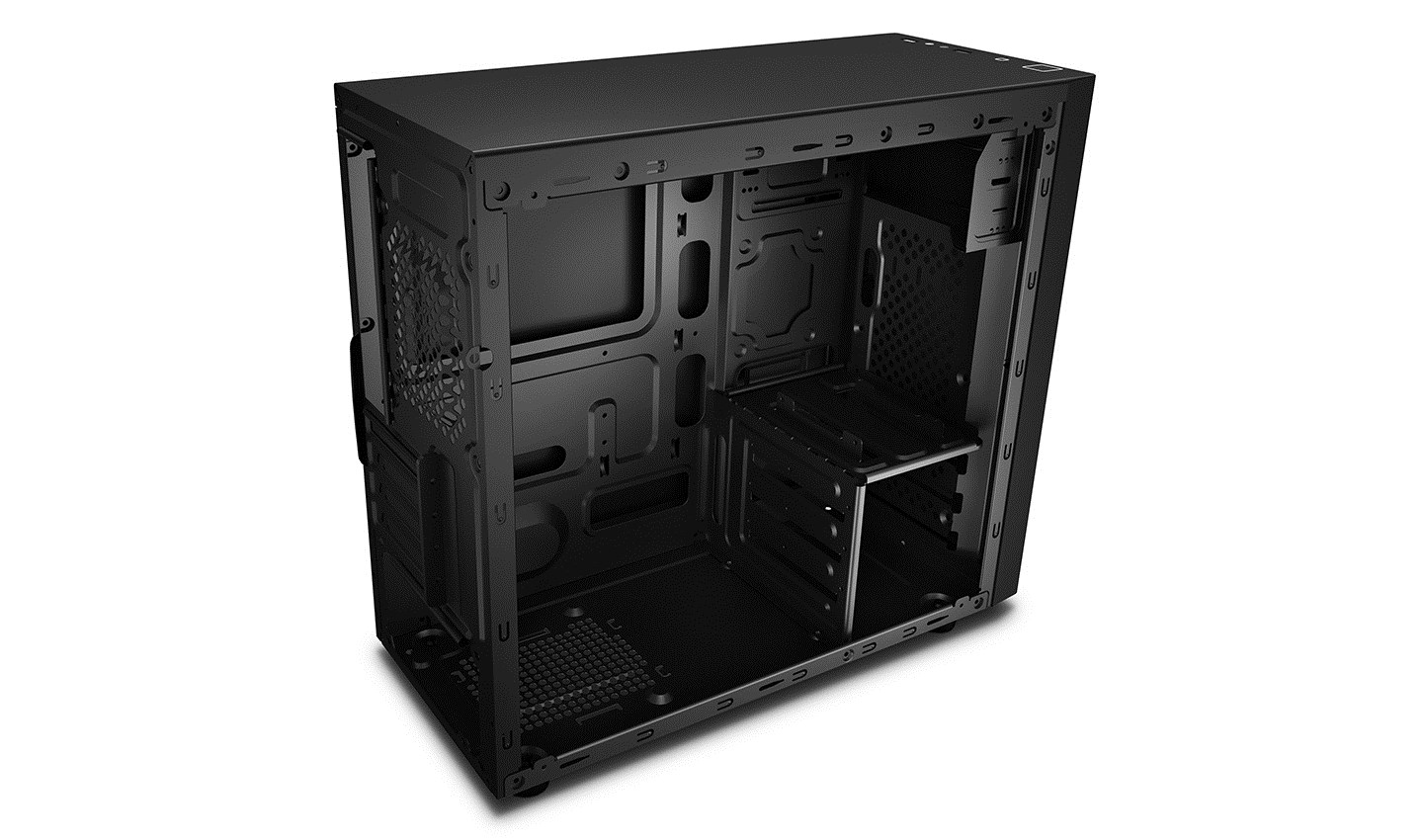Kućište DEEPCOOL Matrexx 30 SI (mini tower, micro ATX, Mini-ITX, crna boja)-3