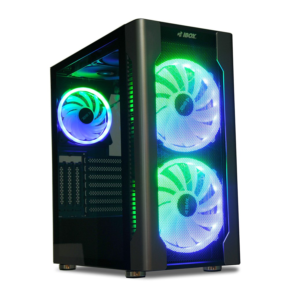 Kućište za računalo iBox Chiron ZH68 Gaming (ATX, micro ATX, Mini-ITX, EATX, 3x 3.5" utora, 4x 2.5" utora, 2x USB 2.0)-17