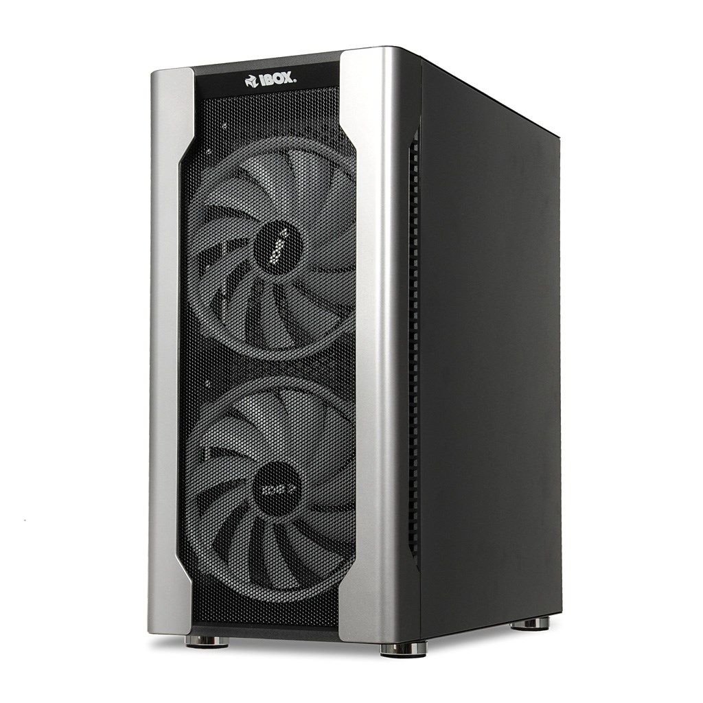 Kućište za računalo iBox Chiron ZH68 Gaming (ATX, micro ATX, Mini-ITX, EATX, 3x 3.5" utora, 4x 2.5" utora, 2x USB 2.0)-5