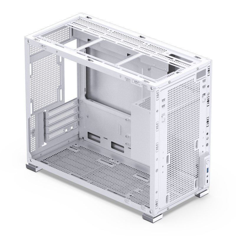 Kućište za računalo JONSBO D31 MESH, Micro-ATX, staklo (bijelo, TFT-LCD zaslon, 20.3 cm, 60 Hz, USB-C, HDMI)-19