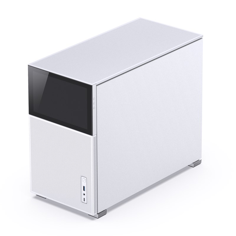 Kućište za računalo JONSBO D31 MESH, Micro-ATX, staklo (bijelo, TFT-LCD zaslon, 20.3 cm, 60 Hz, USB-C, HDMI)-29