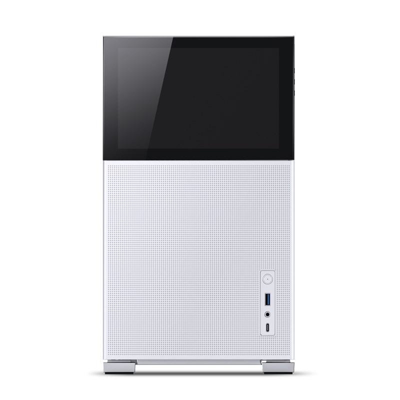 Kućište za računalo JONSBO D31 MESH, Micro-ATX, staklo (bijelo, TFT-LCD zaslon, 20.3 cm, 60 Hz, USB-C, HDMI)-26
