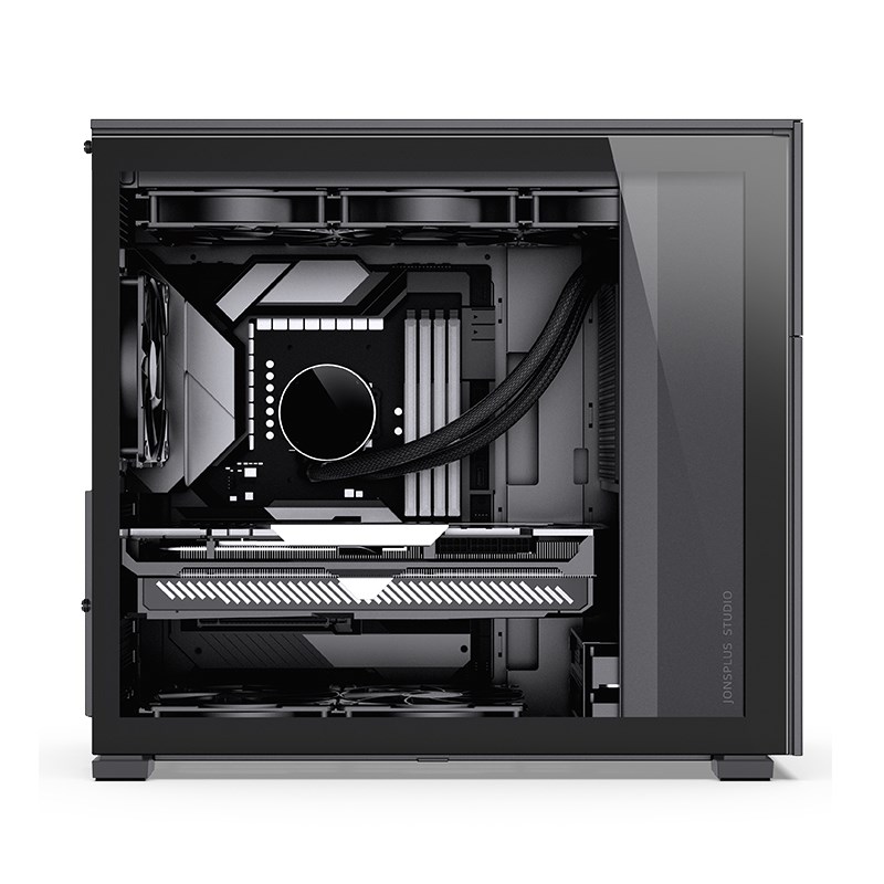 Kućište za računalo JONSBO D41 MESH Screen (kaljeno staklo, crna boja)-5