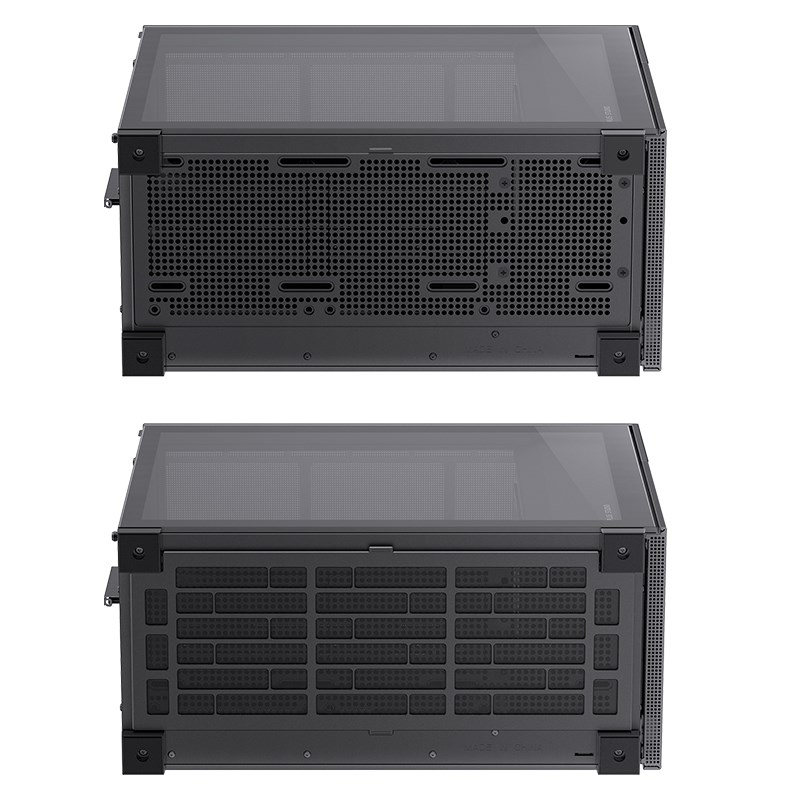 Kućište za računalo JONSBO D41 MESH Screen (kaljeno staklo, crna boja)-8