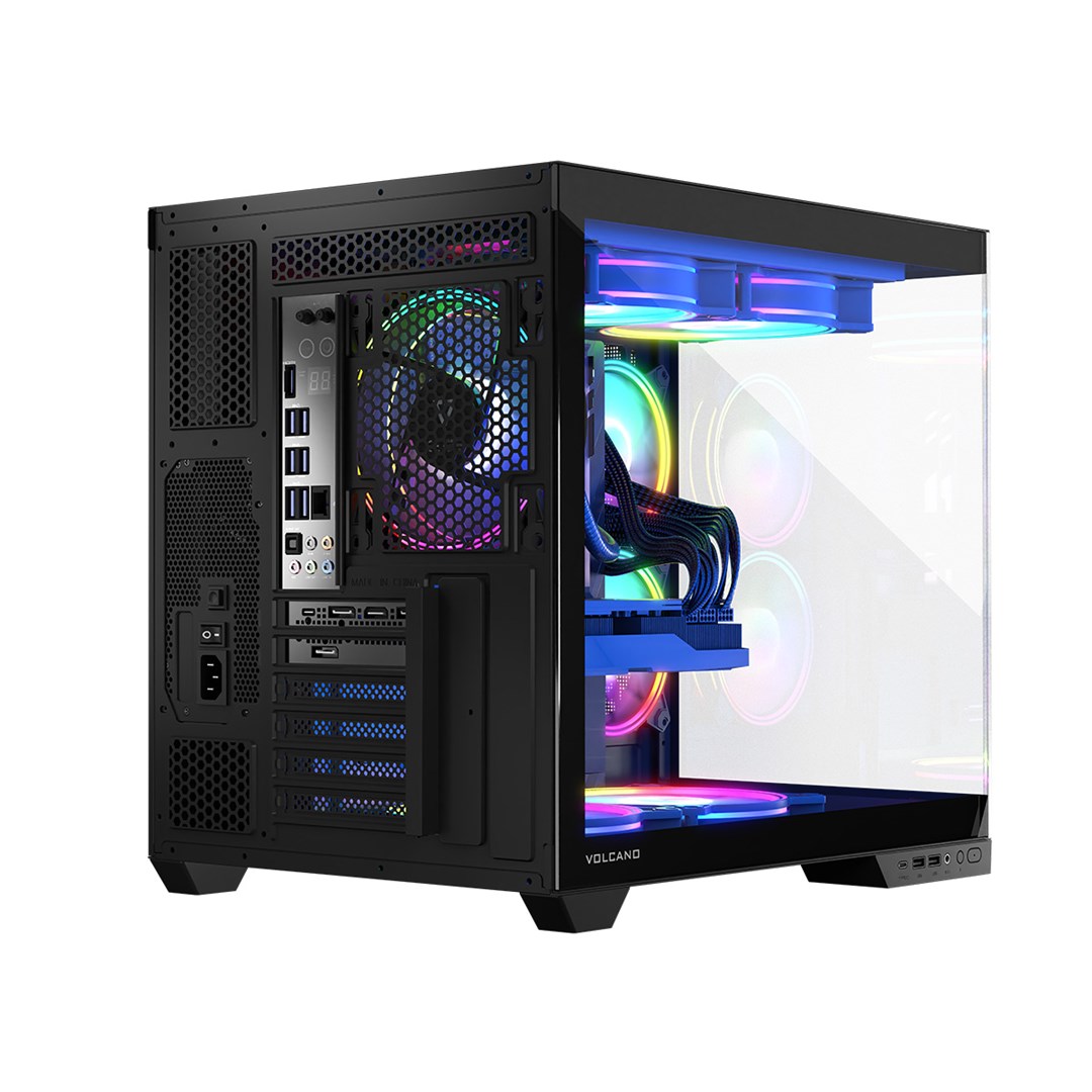 Kućište za računalo MODECOM Volcano Panorama APEX ARGB 7F MIDI (ARGB osvjetljenje, midi tower)-9