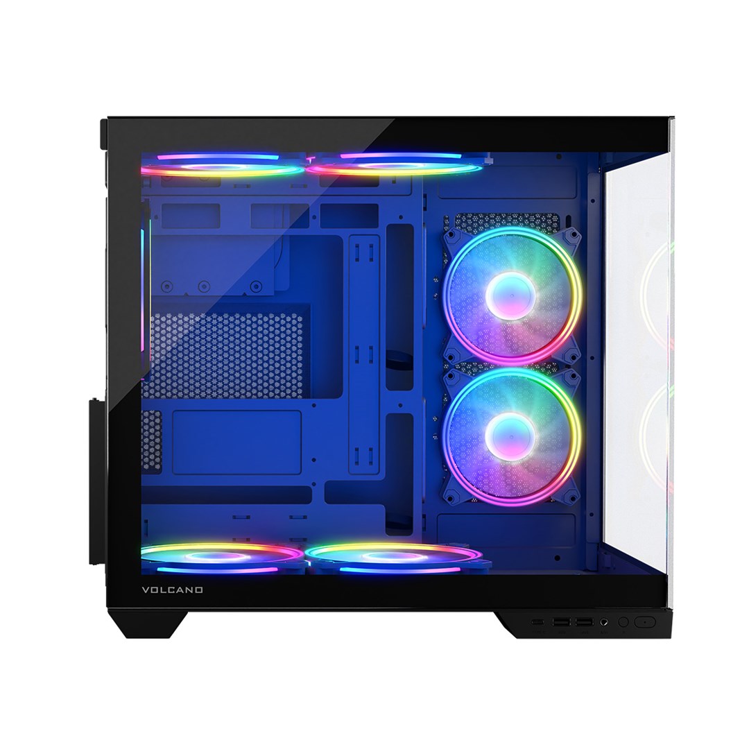 Kućište za računalo MODECOM Volcano Panorama APEX ARGB 7F MIDI (ARGB osvjetljenje, midi tower)-5