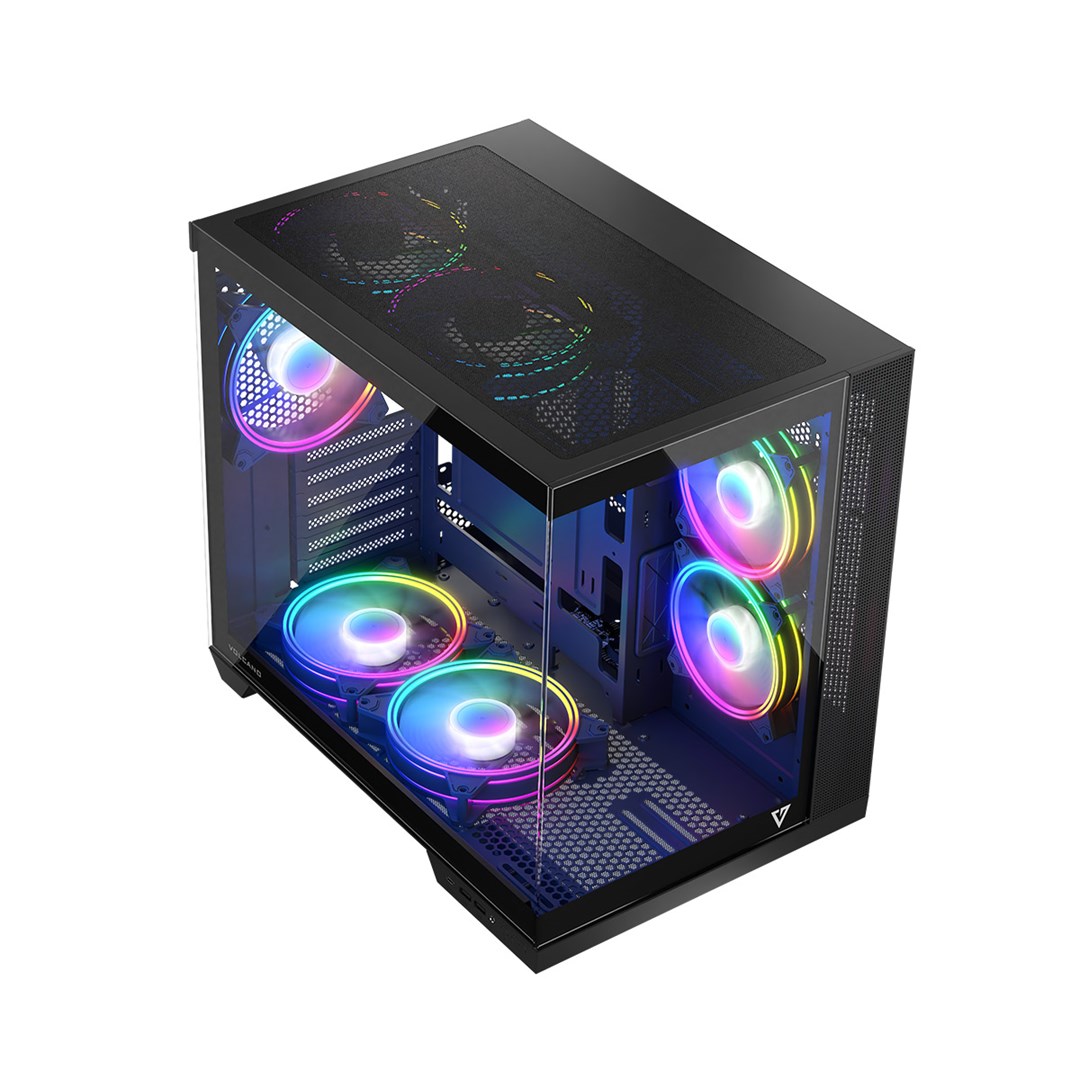 Kućište za računalo MODECOM Volcano Panorama APEX ARGB 7F MIDI (ARGB osvjetljenje, midi tower)-7