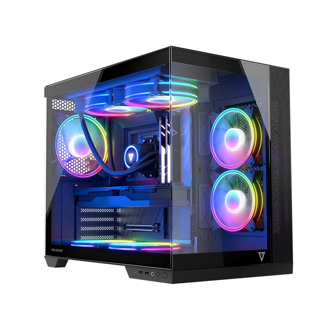 Kućište za računalo MODECOM Volcano Panorama APEX ARGB 7F MIDI (ARGB osvjetljenje, midi tower)-1