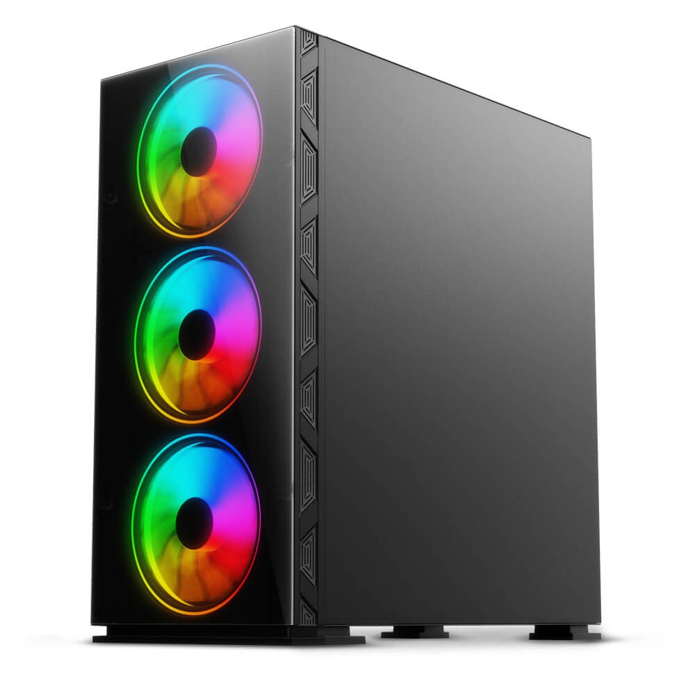 Kućište za računalo SAVIO Prime X1 Argb staklo (crno)-4