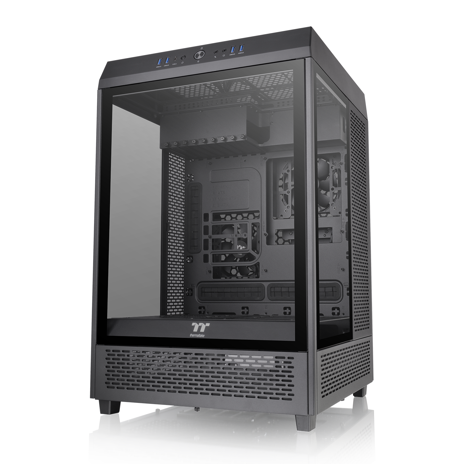 Kućište za računalo Thermaltake The Tower 500 (Midi Tower crno)-13