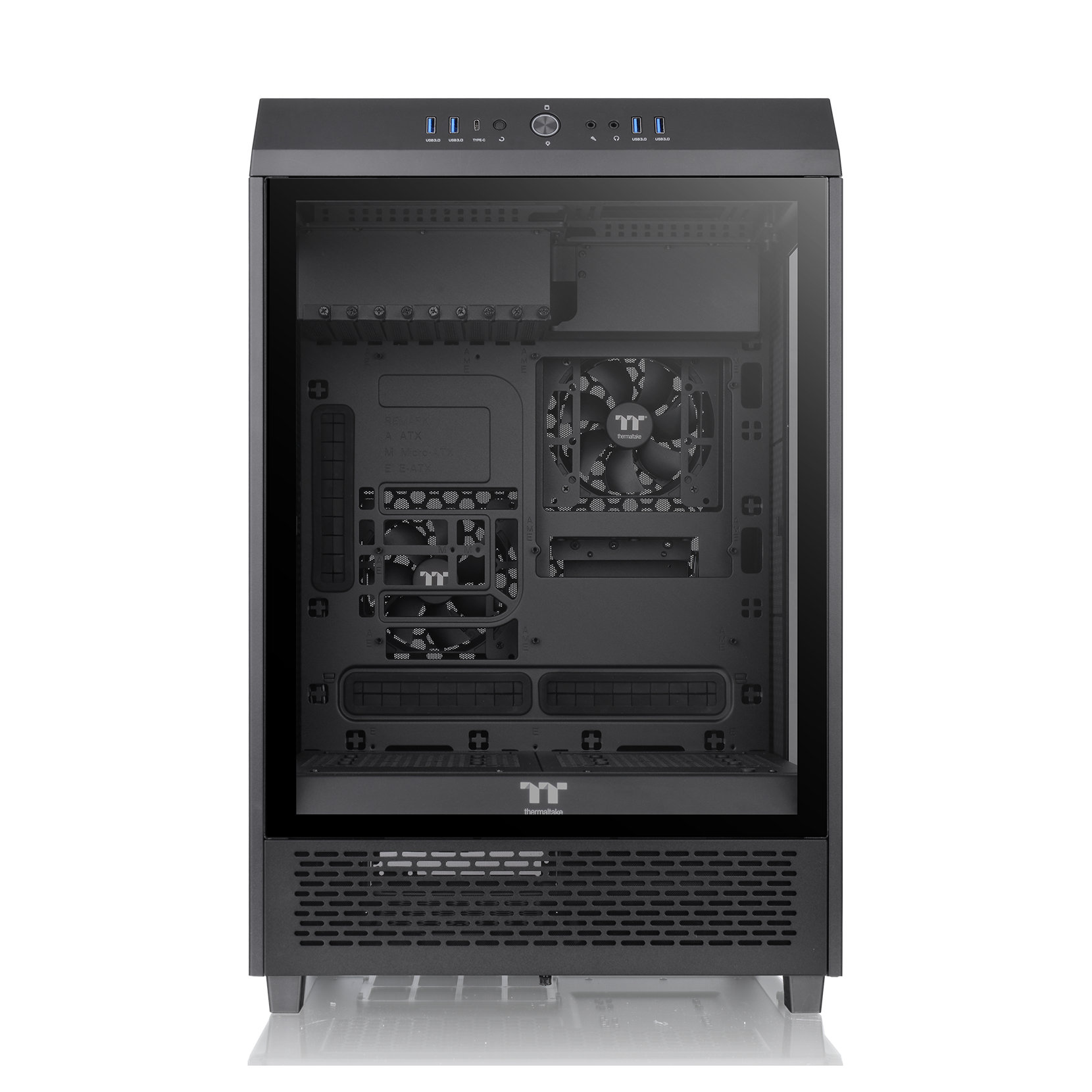 Kućište za računalo Thermaltake The Tower 500 (Midi Tower crno)-17
