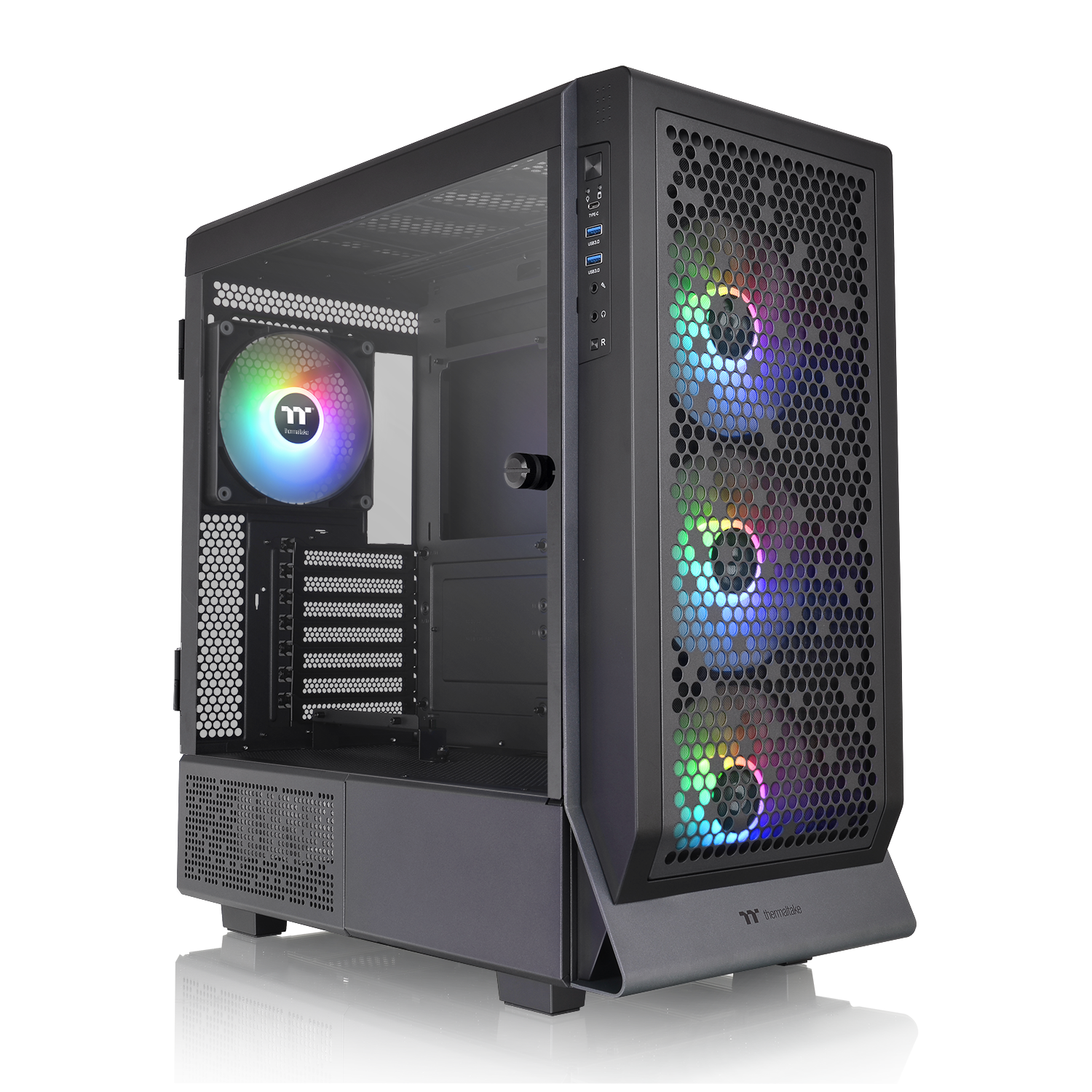 Kućište Thermaltake Ceres 500 TG ARGB Midi Tower Black-0