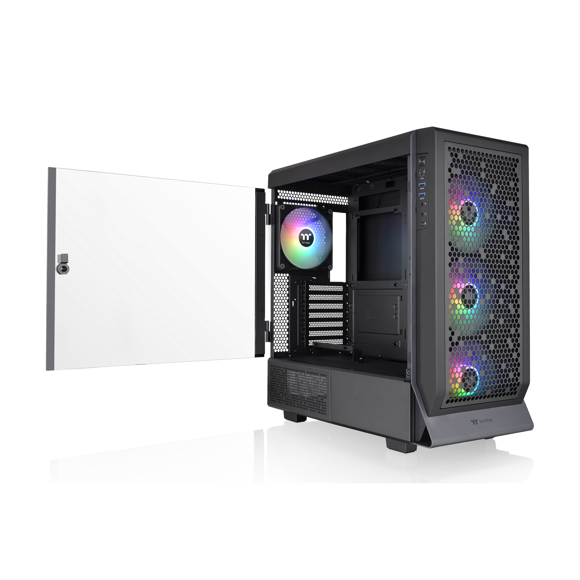 Kućište Thermaltake Ceres 500 TG ARGB Midi Tower Black-1