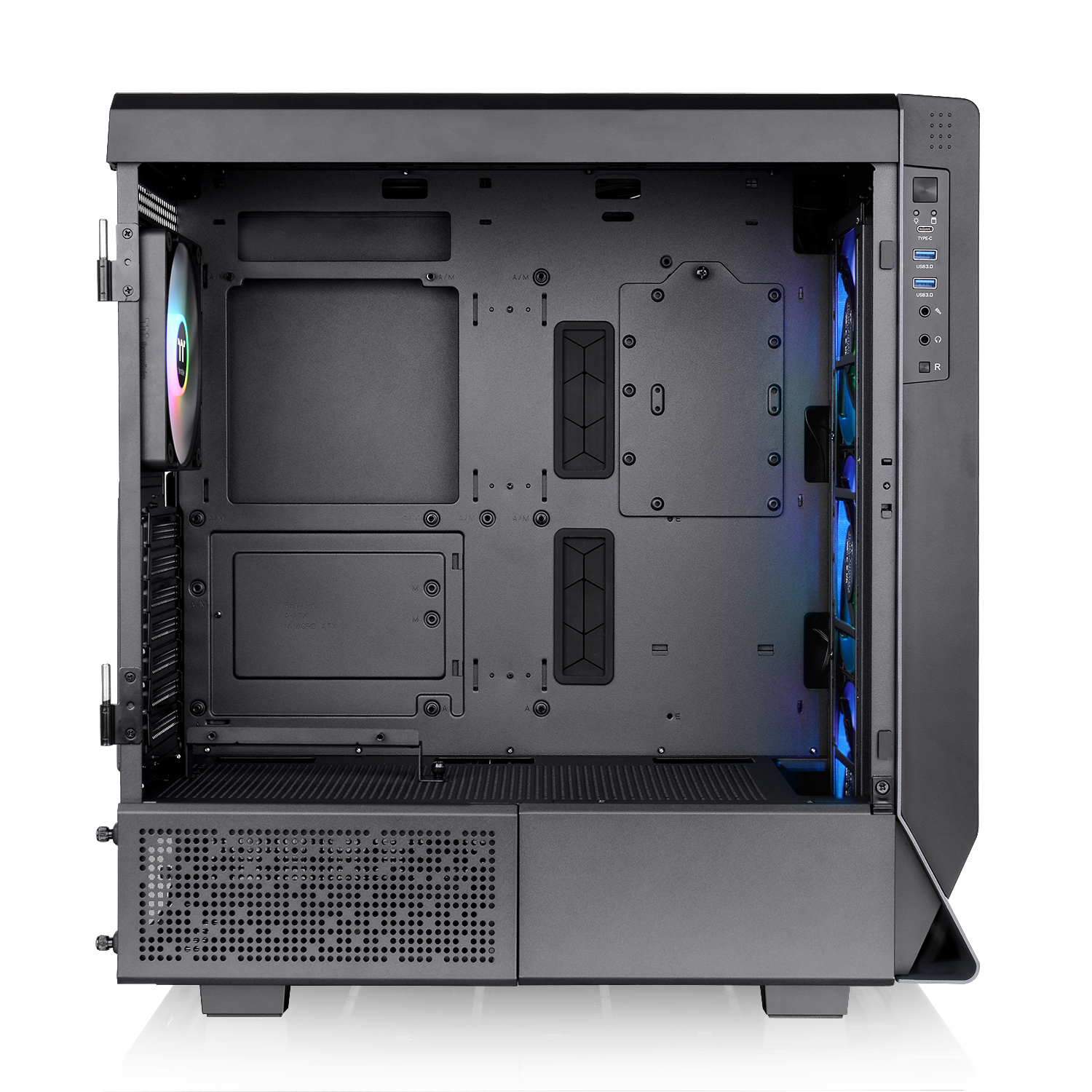 Kućište Thermaltake Ceres 500 TG ARGB Midi Tower Black-2