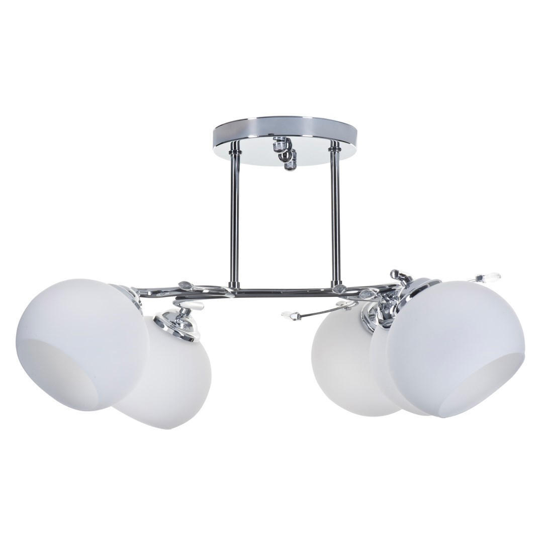 Luster ACTIVEJET IRMA (nikal, 5xE27, srebrna boja)-4