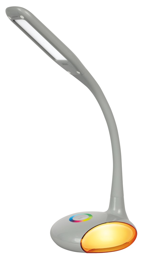 LED stolna lampa ACTIVEJET VENUS SIVA s RGB bazom-4