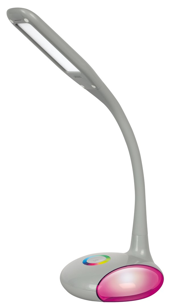 LED stolna lampa ACTIVEJET VENUS SIVA s RGB bazom-3