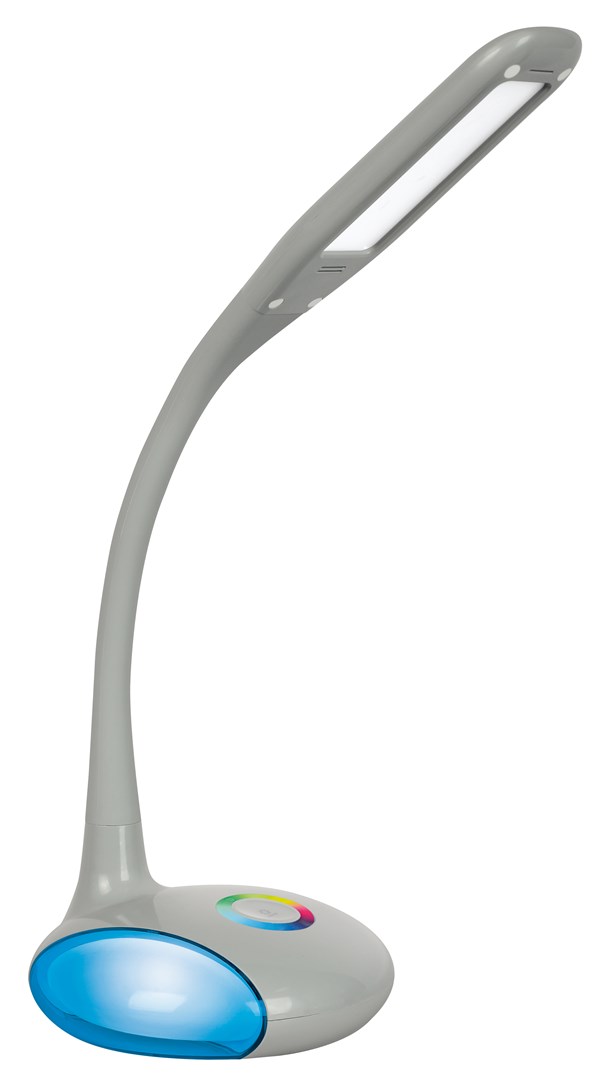 LED stolna lampa ACTIVEJET VENUS SIVA s RGB bazom-6
