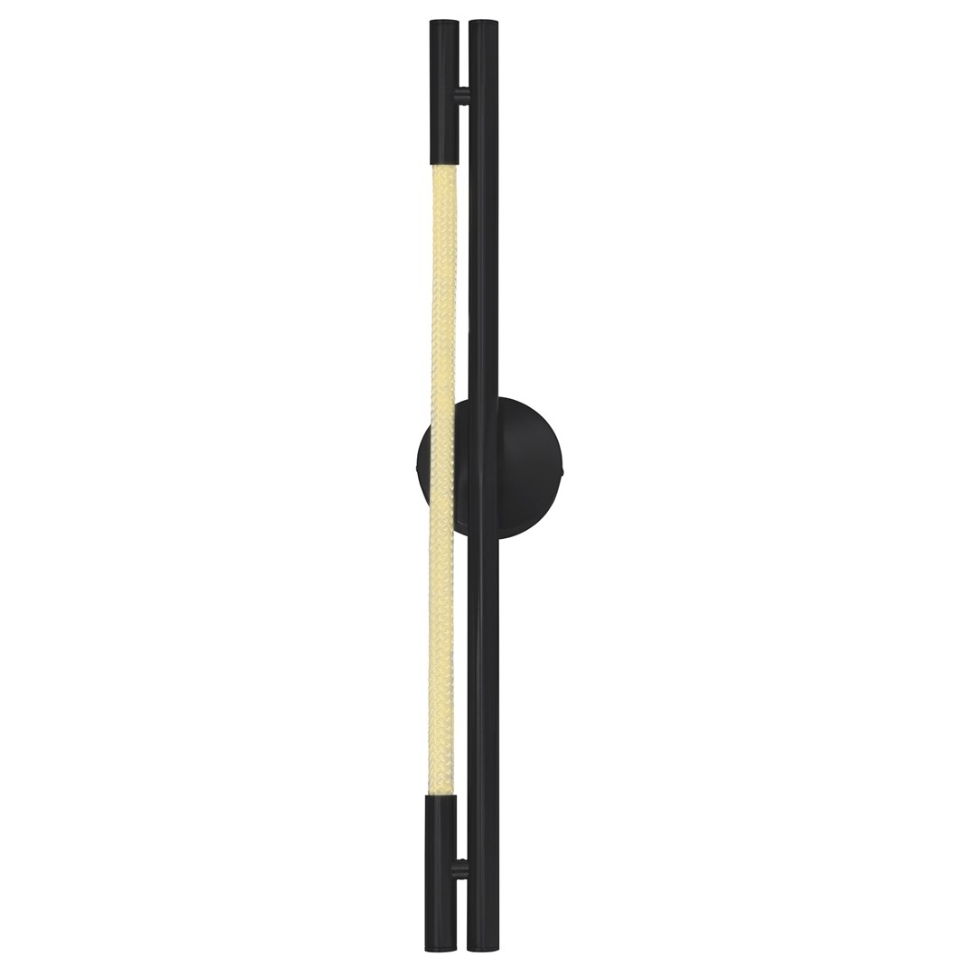 Zidna LED lampa ACTIVEJET AJE-CHARLIE WW (Topla bijela svjetlost, 1050 lm, 8 W, Crna)-1