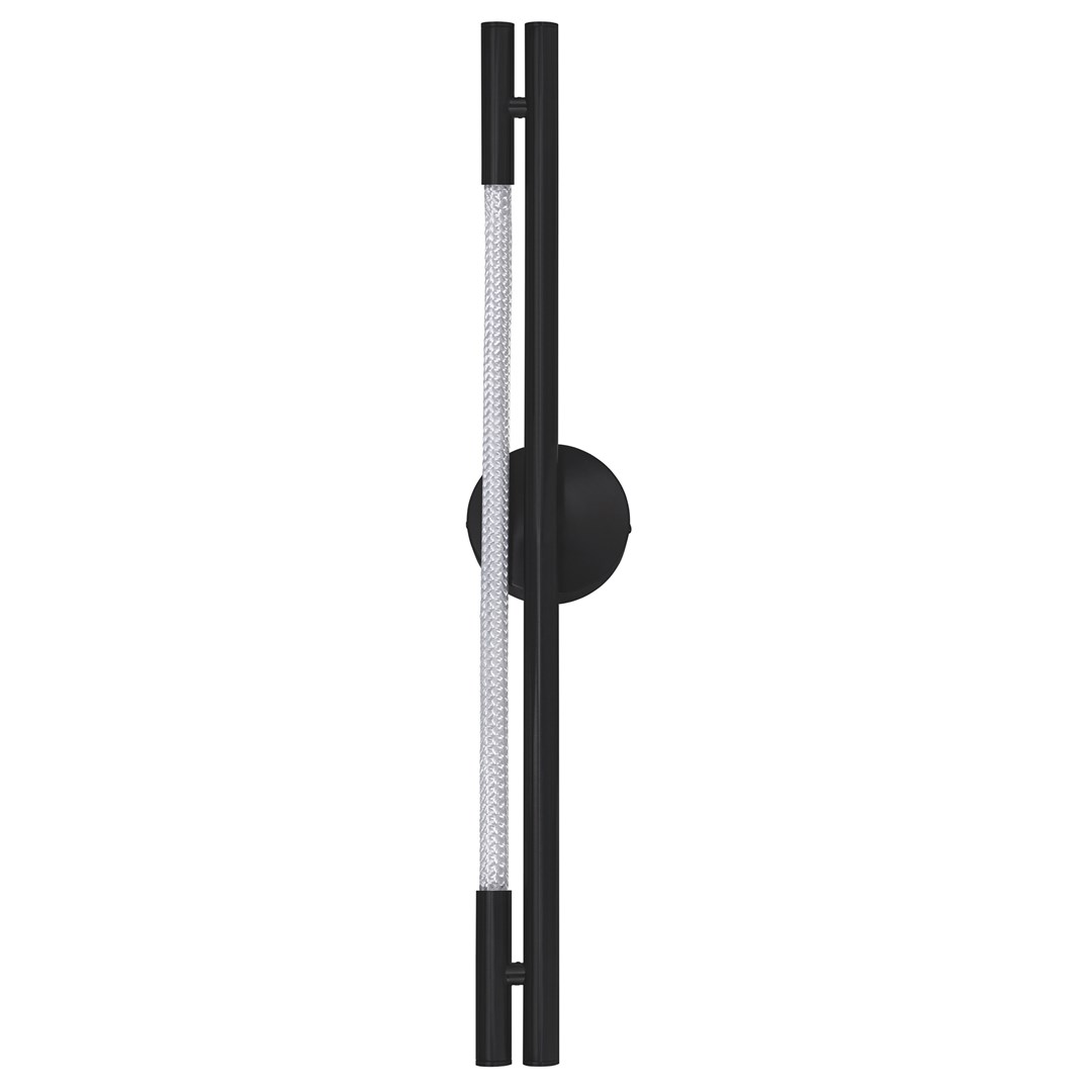 Zidna LED lampa ACTIVEJET AJE-CHARLIE WW (Topla bijela svjetlost, 1050 lm, 8 W, Crna)-0