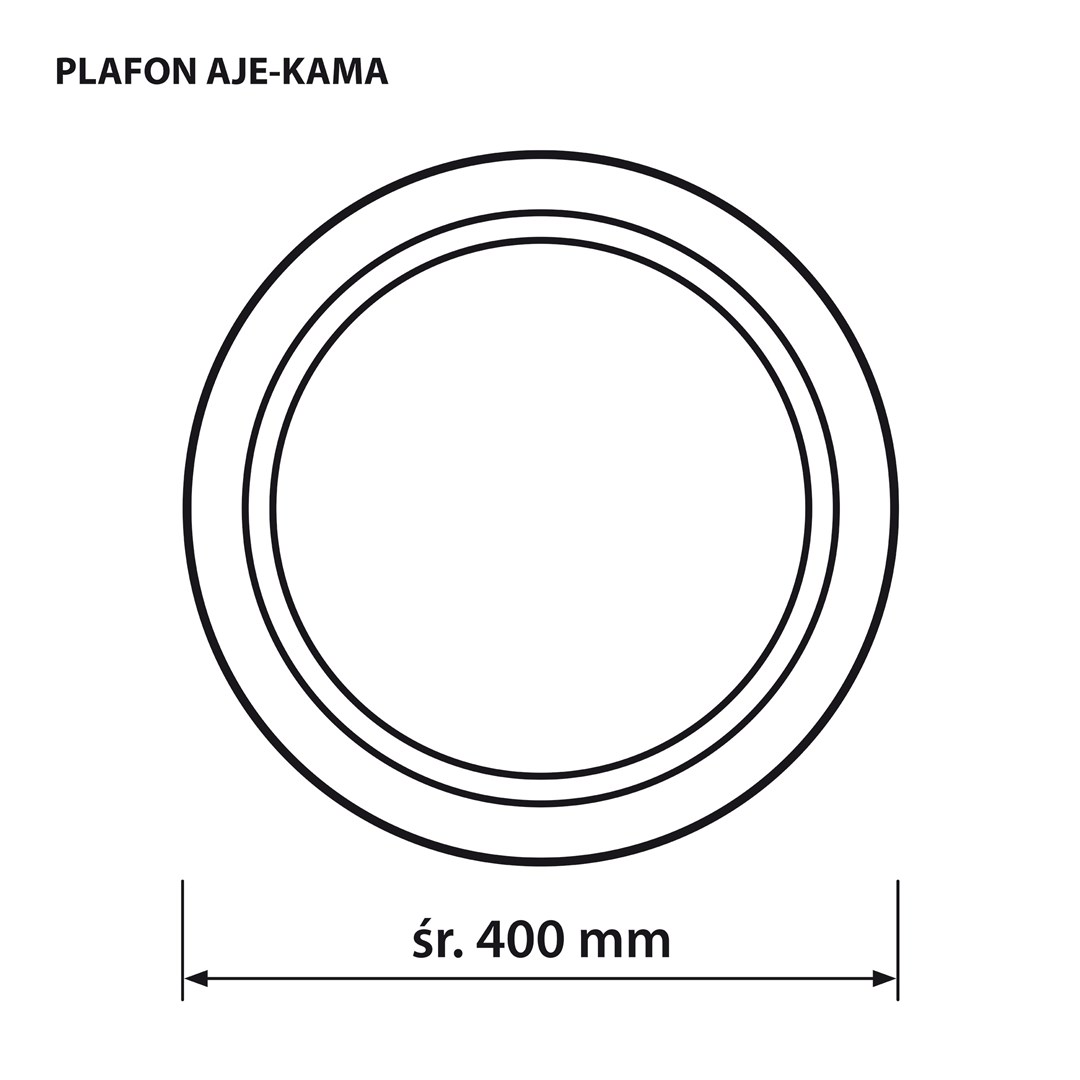 Plafonjera ACTIVEJET AJE-KAMA (LED, 24W, 2580 lm, 4000 K, IP20, bijela)-5