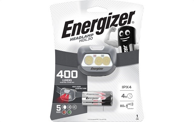Svjetiljka ENERGIZER HEADLIGHT HDL30 3AAA (400 lm)-0