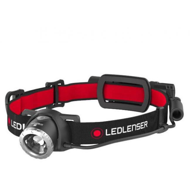 Svjetiljka za glavu LEDLENSER H8R (LED) crna, crvena-0