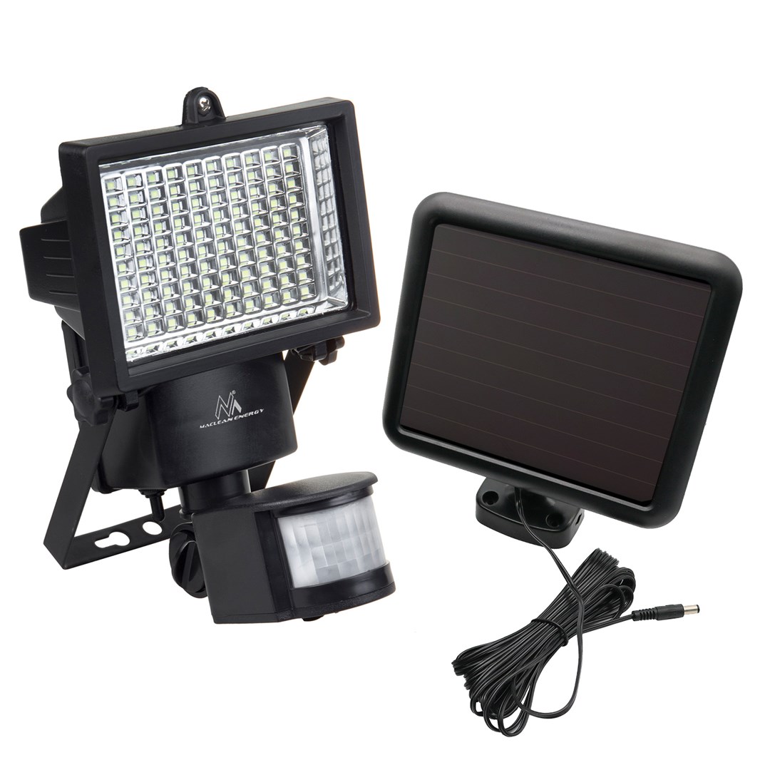 Solarna lampa MACLEAN MCE442 LED reflektor Senzor pokreta IP44 6W 6000K-4