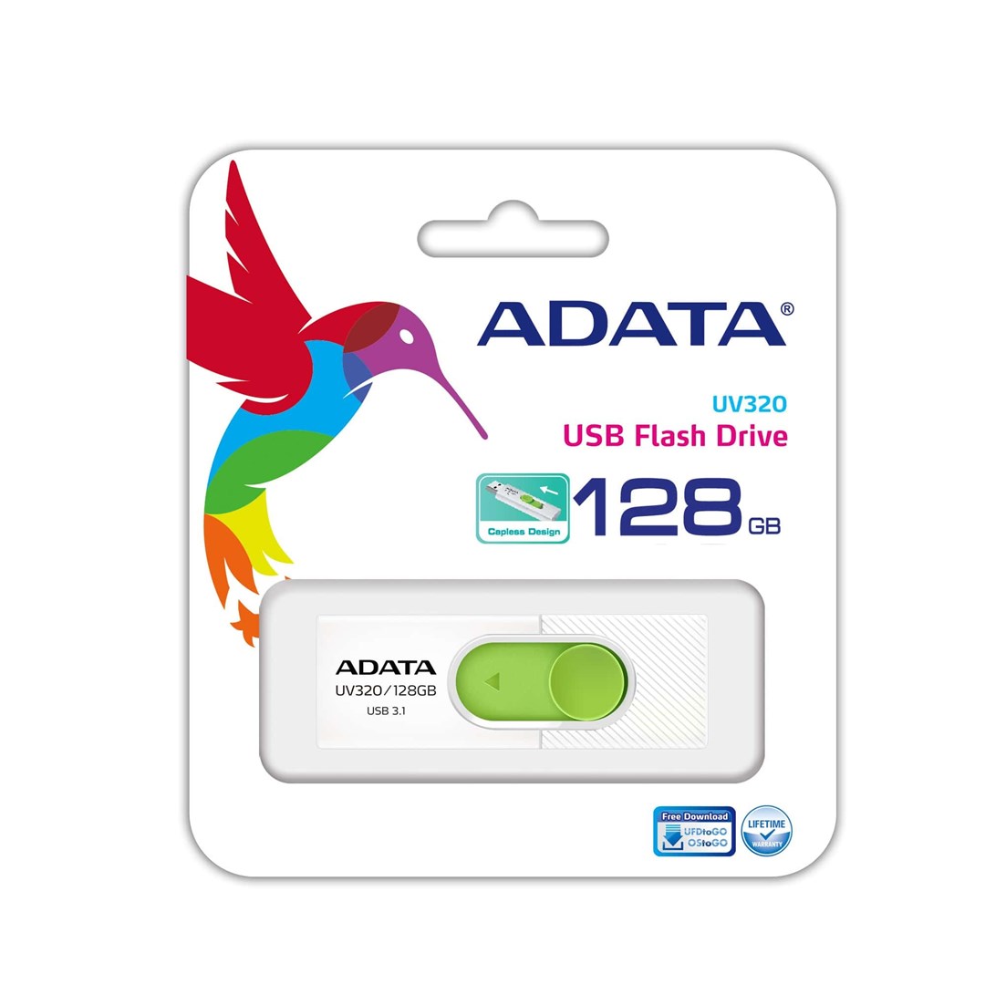 USB memorija ADATA UV320 128 GB (USB Type-A 3.2 Gen 1, zelena bijela)-2
