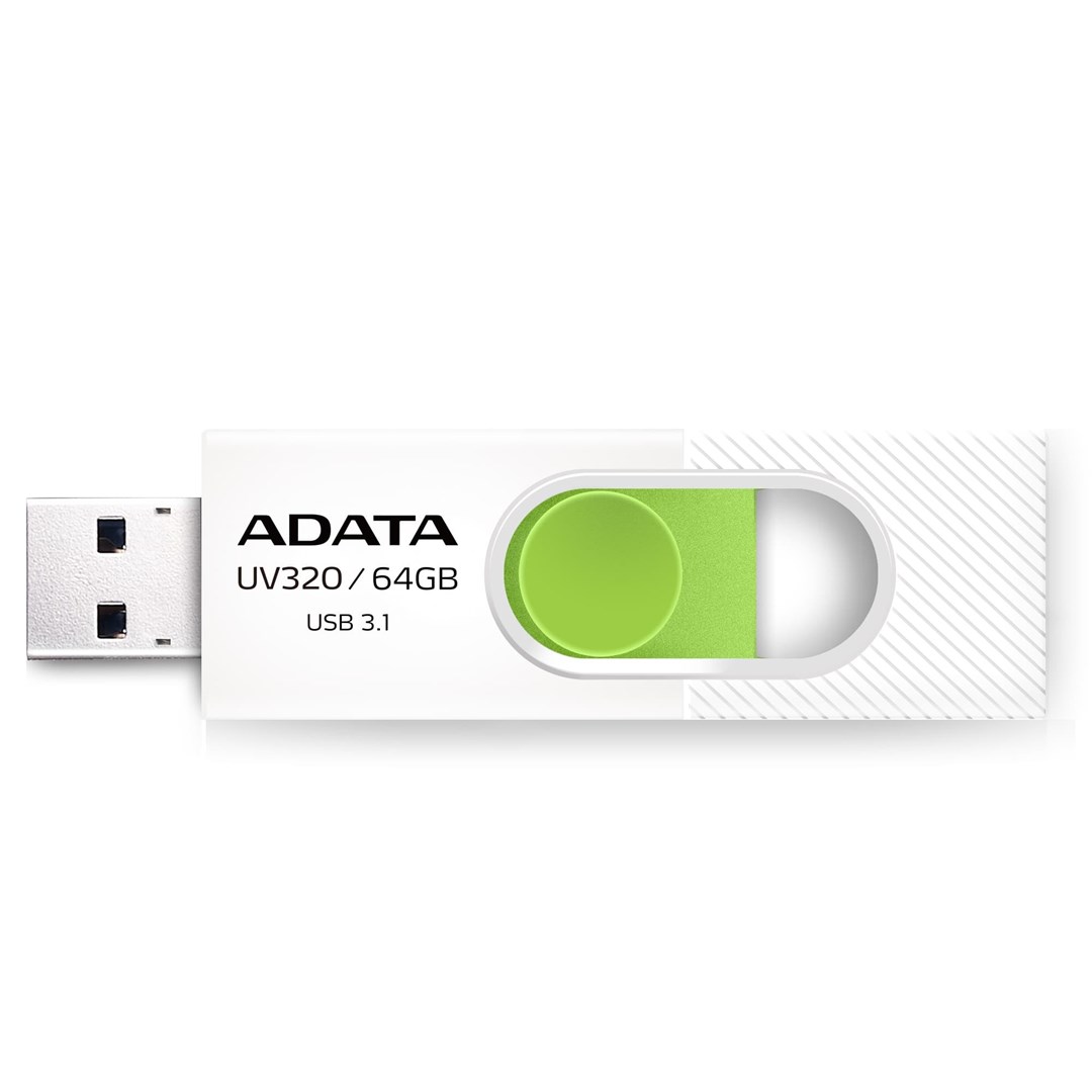 USB memorija ADATA UV320 64 GB (USB Type-A 3.2 Gen 1, zelena bijela)-1