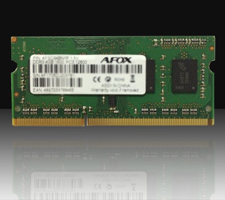 Memorijski modul AFOX SO-DIMM DDR3 8GB (1600 MHz, LV 1,35V)-1