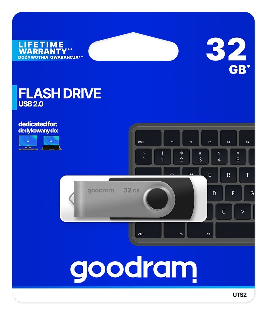 USB stick Goodram UTS2 (32 GB, USB Type-A, 2.0) crno-srebrni-4