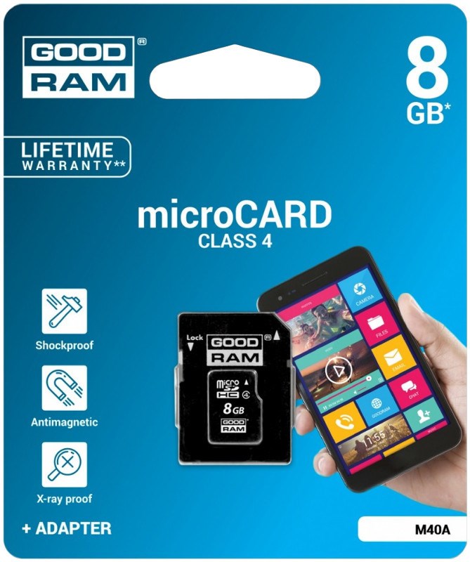 Memorijska kartica Goodram M40A (8 GB, MicroSDHC, UHS-I, Class 4)-2