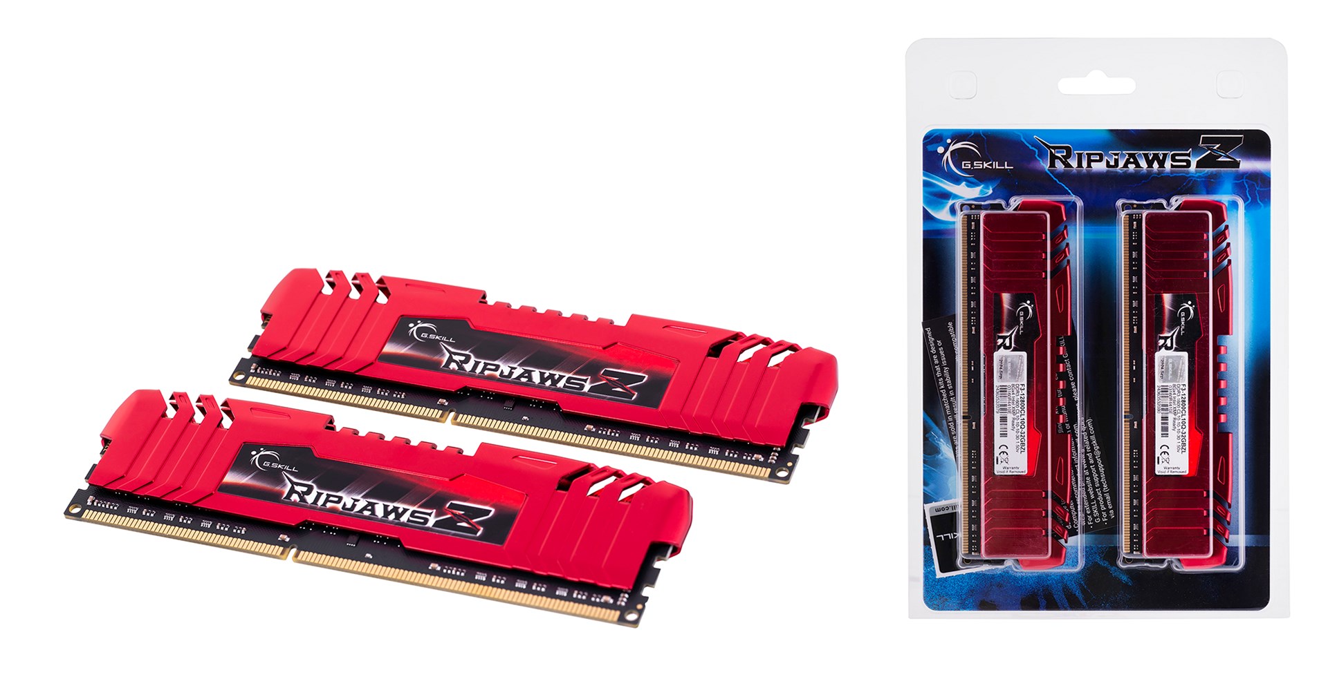 Memorijski modul G.Skill (32 GB, 4 x 8 GB, DDR3, 1600 MHz) CL10 RipjawsZ-3