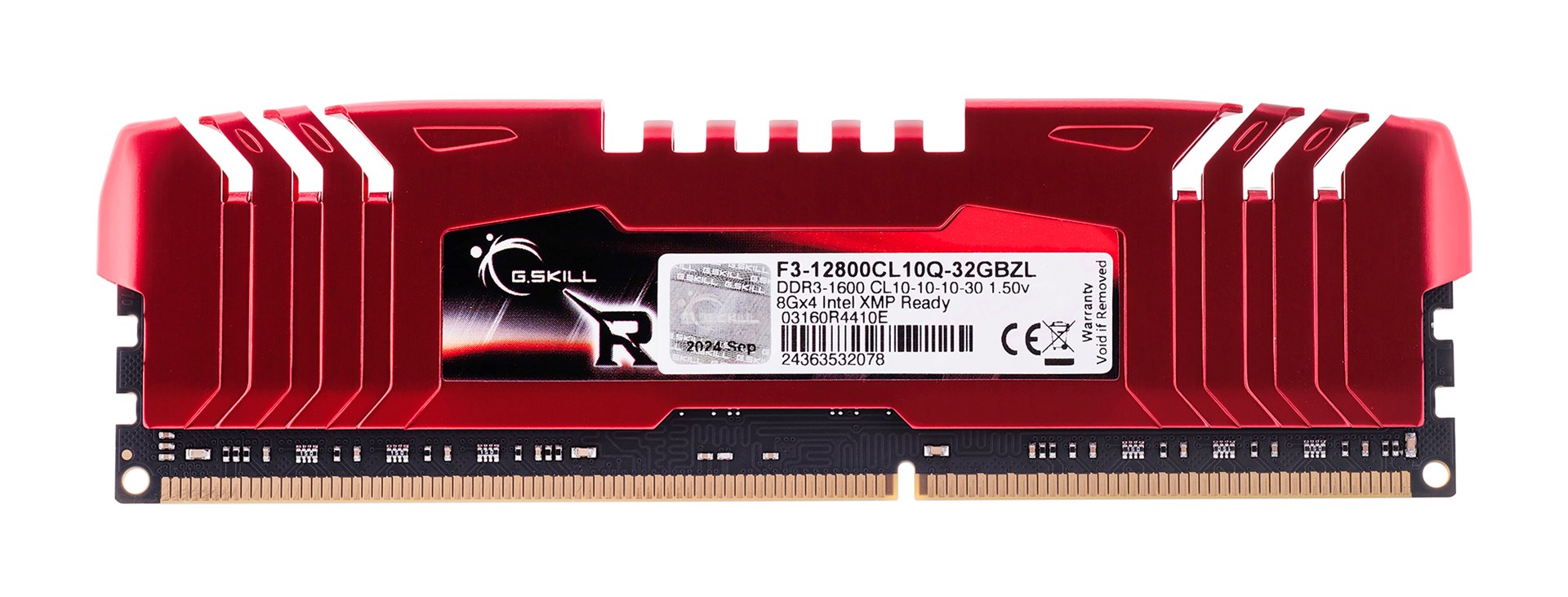 Memorijski modul G.Skill (32 GB, 4 x 8 GB, DDR3, 1600 MHz) CL10 RipjawsZ-2