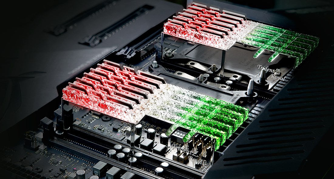 Memorija G.SKILL Trident Z Royal F4-3600C16D-32GTRSC (32 GB: 2 x 16 GB, DDR4, 3600 MHz)-4