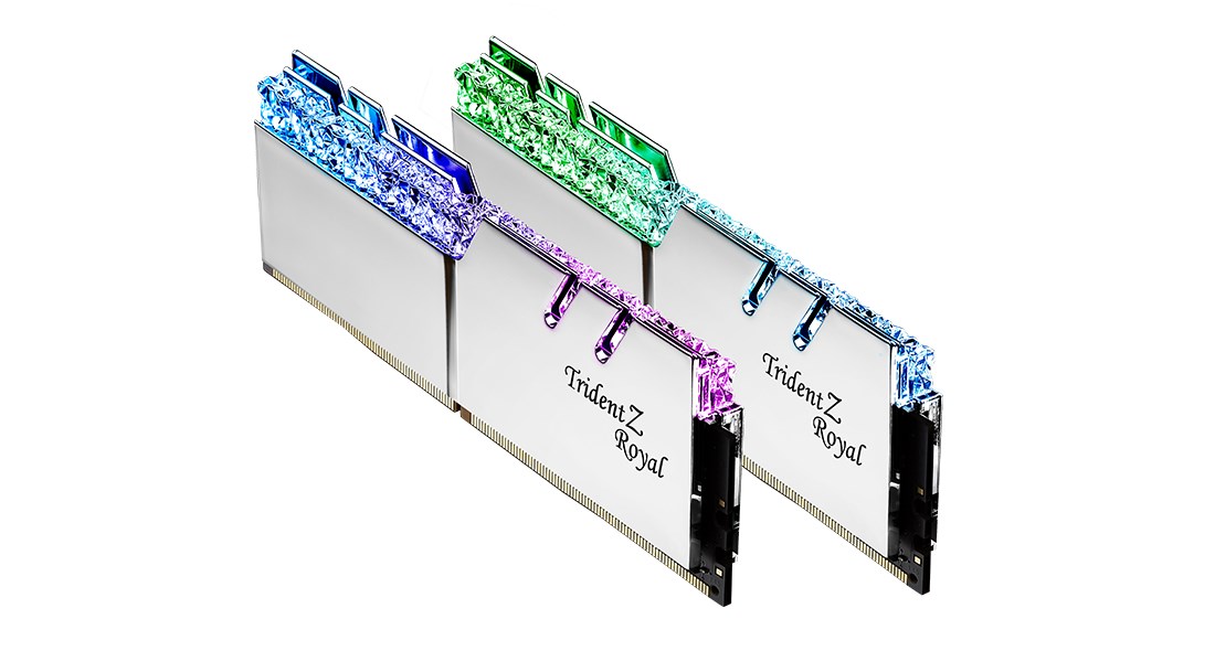 Memorija G.SKILL Trident Z Royal F4-3600C16D-32GTRSC (32 GB: 2 x 16 GB, DDR4, 3600 MHz)-1