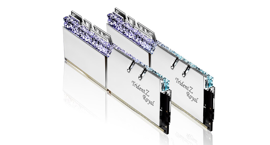 Memorija G.SKILL Trident Z Royal F4-3600C16D-32GTRSC (32 GB: 2 x 16 GB, DDR4, 3600 MHz)-3