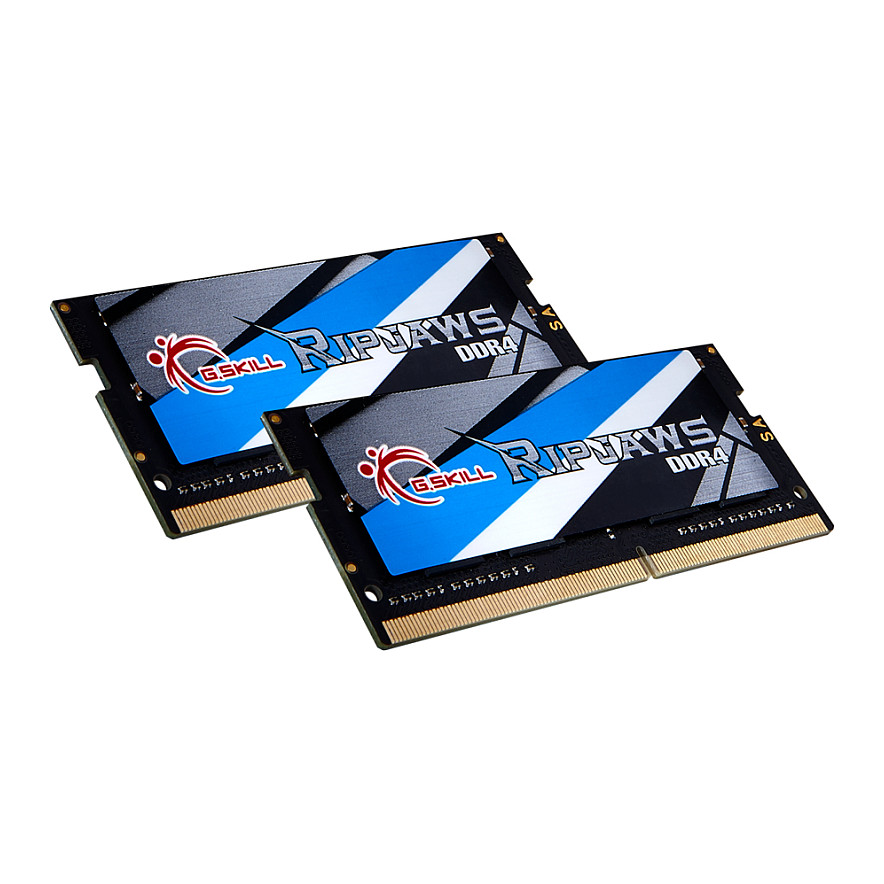 Memorija G.SKILL Ripjaws F4-2666C19D-32GRS (DDR4, kit, 32 GB: 2 x 16 GB, SO-DIMM 260-pin, 2666 MHz / PC4-21300, unbuffered)-1