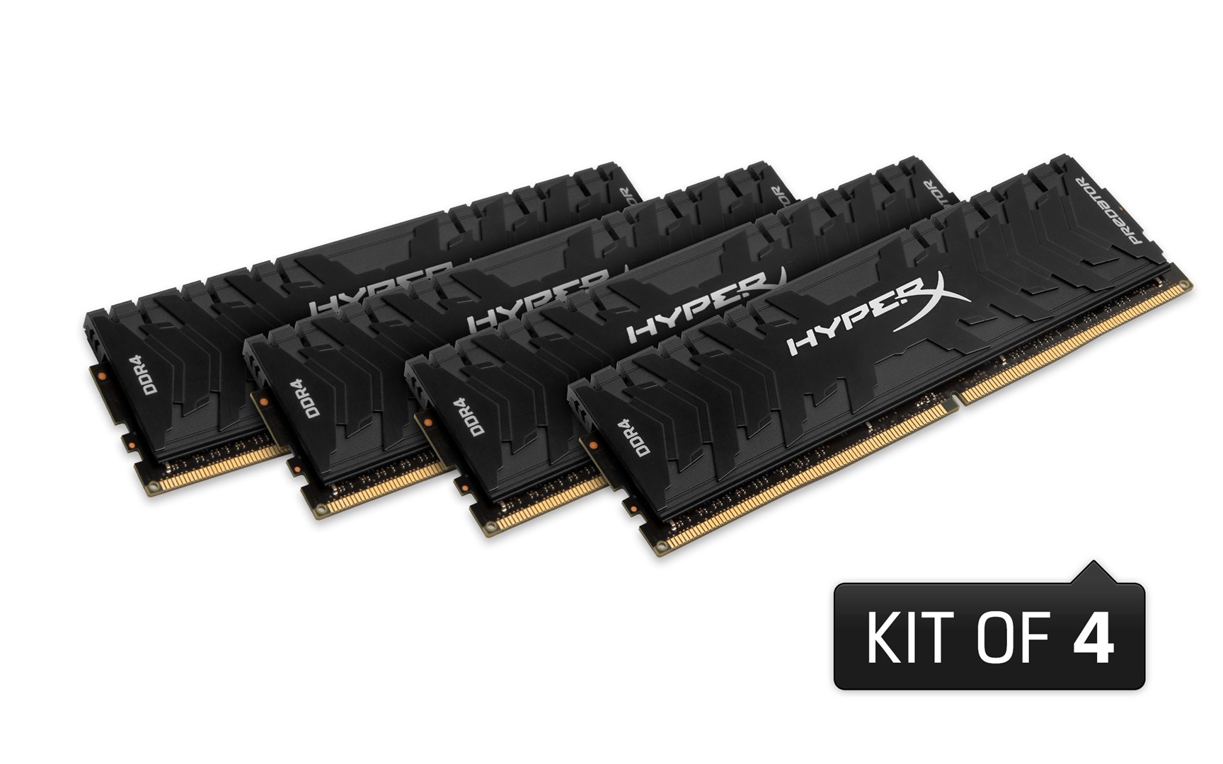 RAM KINGSTON HyperX Predator HX426C13PB3K4/32 (32 GB, 4 x 8 GB, DDR4, 2666 MHz)-1