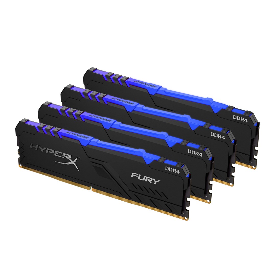 RAM KINGSTON FURY HX432C16FB3AK4/32 (32 GB, 4 x 8 GB, ddr4, 3200 MHz, cas latency 16, heatsink, xmp)-4