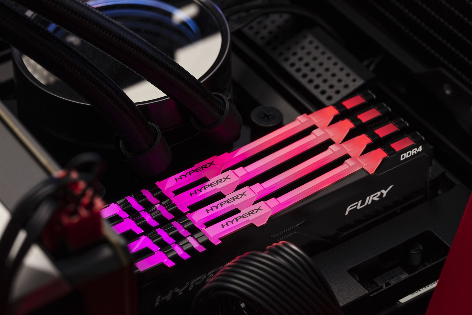 RAM KINGSTON FURY HX432C16FB3AK4/32 (32 GB, 4 x 8 GB, ddr4, 3200 MHz, cas latency 16, heatsink, xmp)-9