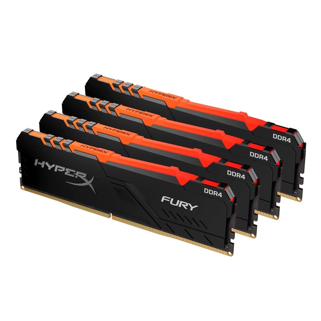 RAM KINGSTON FURY HX432C16FB3AK4/32 (32 GB, 4 x 8 GB, ddr4, 3200 MHz, cas latency 16, heatsink, xmp)-2
