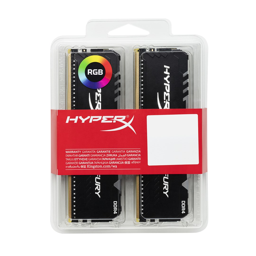 RAM KINGSTON FURY HX432C16FB3AK4/32 (32 GB, 4 x 8 GB, ddr4, 3200 MHz, cas latency 16, heatsink, xmp)-7