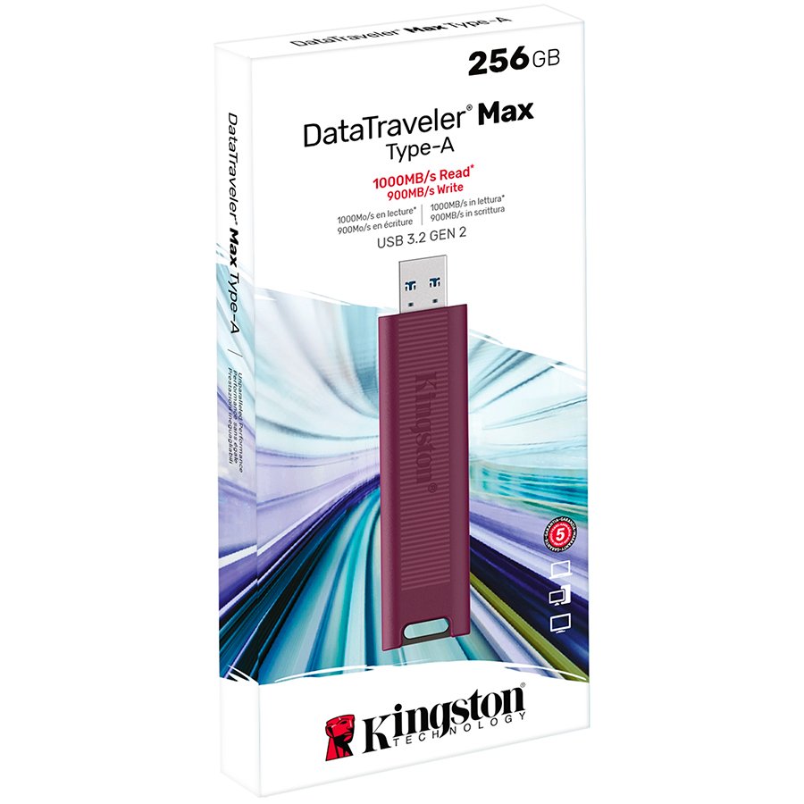 KINGSTON 256GB USB 3.2 Gen 2 DataTraveler Max, Type-A-2