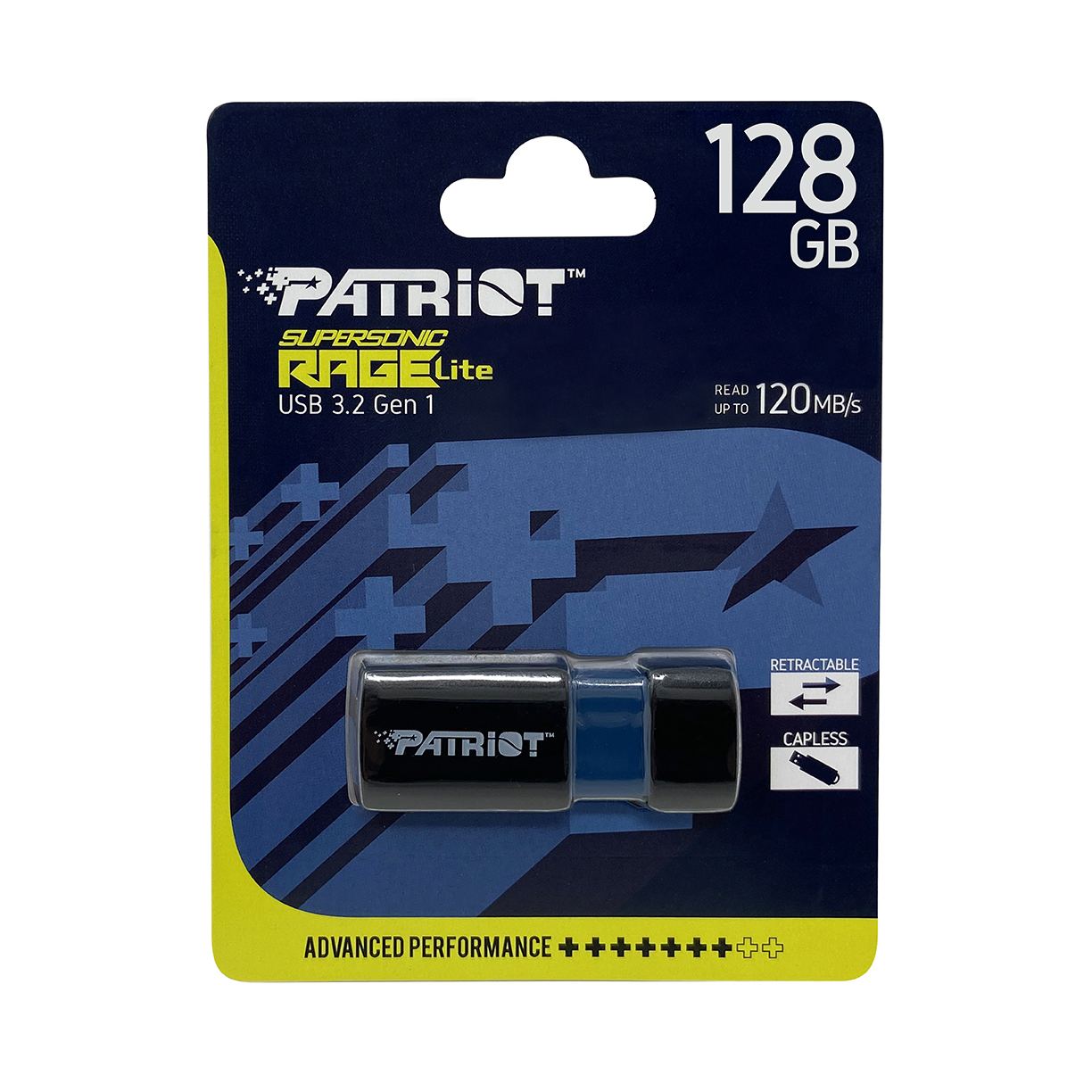 USB stick Patriot Rage Lite 120 MB/S 128GB USB 3.2-4