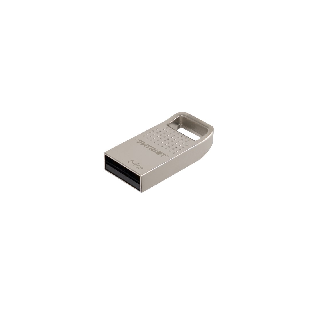Patriot FLASHDRIVE Tab200 64GB Type A USB 2.0, mini, aluminiowy, srebrny-1