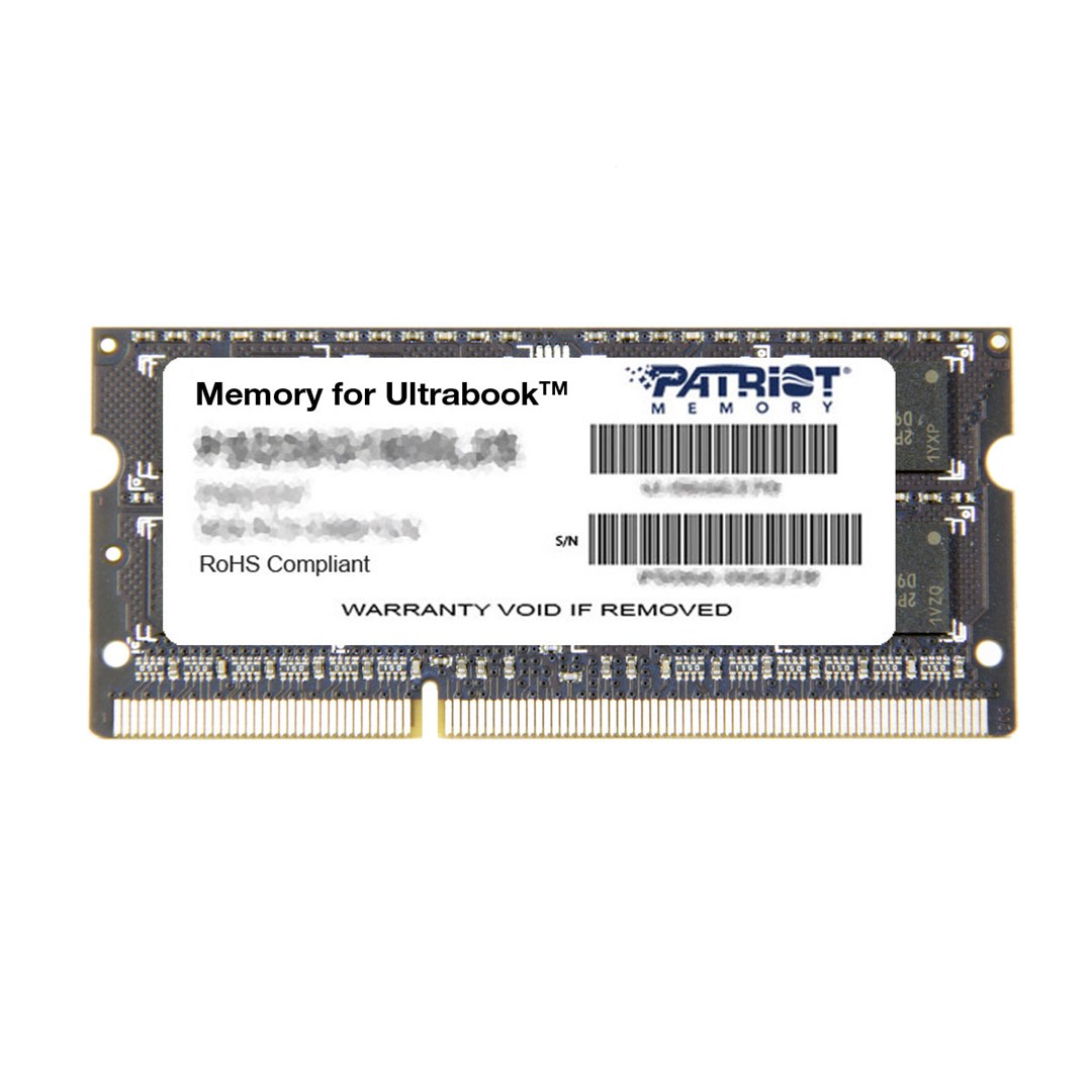 Memorija PATRIOT (8GB, PC3-12800, SODIMM, DDR3, 1600MHz)-1