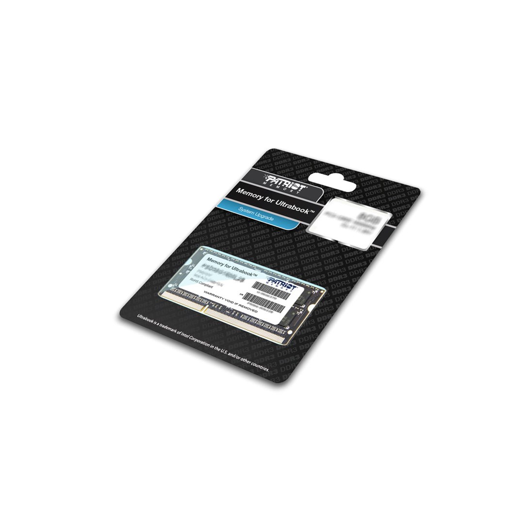 Memorija PATRIOT (8GB, PC3-12800, SODIMM, DDR3, 1600MHz)-4